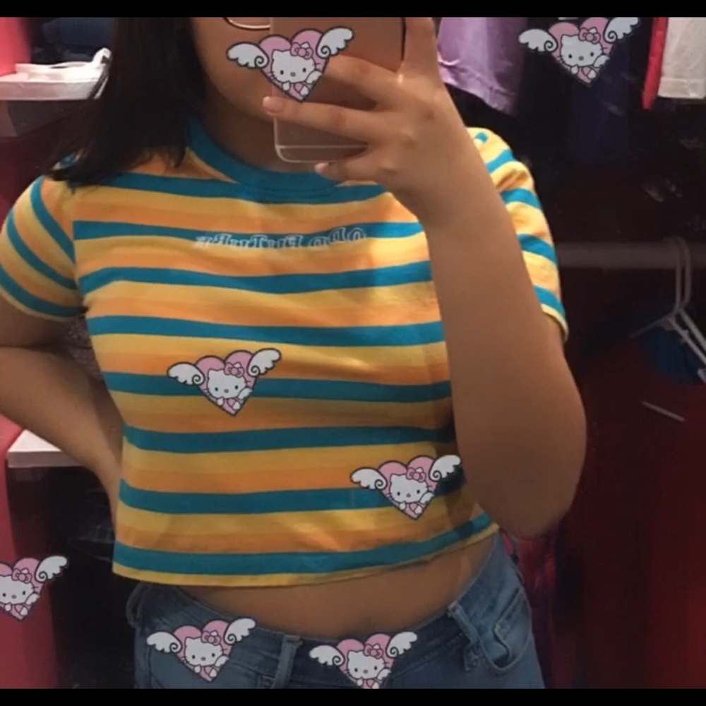 odd future cropped top :))